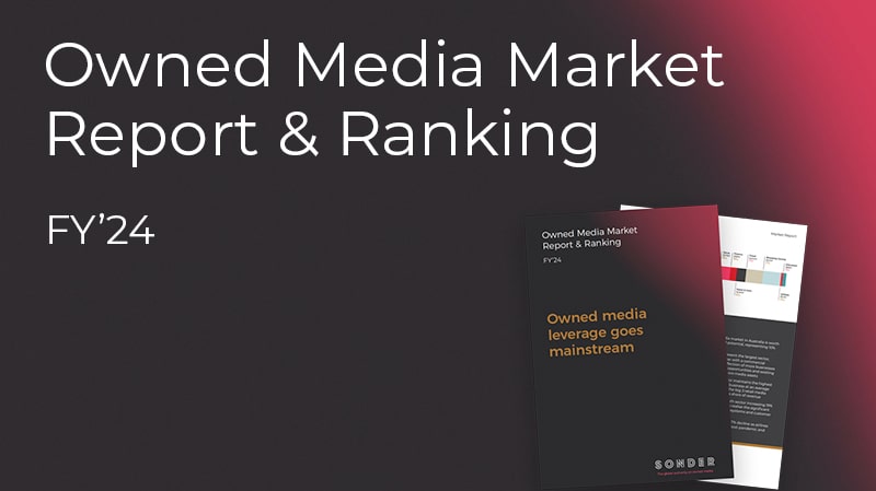 Download our latest Owned media Report &#038; Ranking